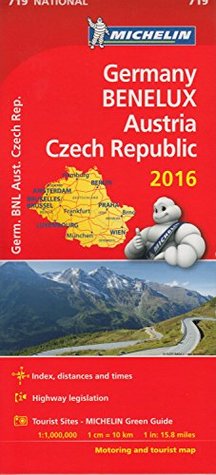 36e92] ^D.o.w.n.l.o.a.d~ Germany, Benelux, Austria, Czech Republic 2016 (Michelin National Maps) - Guides Touristiques Michelin *ePub^