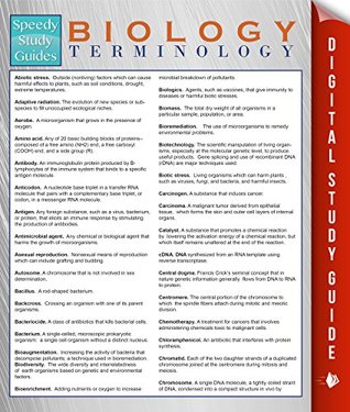 [7b8ac] #Read* Biology Terminology (Speedy Study Guides) (Edition 1) - Speedy Publishing %PDF^