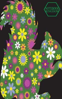 [8ede7] @Download@ Notebook Kingdom: Squirrel Journal/Diary, Blank Paper, 100 Pages, 5x8, Composition Book, Squirrel Flower Pattern -  ~PDF^