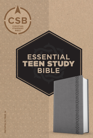 [262e6] *Read! CSB Essential Teen Study Bible, Personal Size, Gray LeatherTouch - Anonymous @PDF%