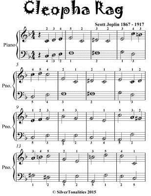 [5b4b5] !R.e.a.d@ !O.n.l.i.n.e@ Cleopha Rag - Easiest Piano Sheet Music for Beginner Pianists - Silver Tonalities ~PDF*