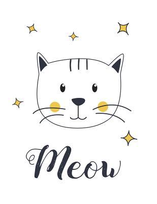 [67c7a] !Full! %Download* Meow: Happy Sketch Cat Face with Stars, Kids Lined Notebook, Large Size - Letter/A4, Wide Ruled -  !PDF!