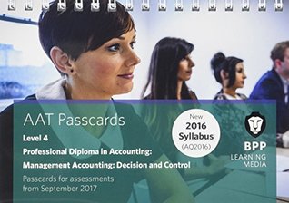 [89a5f] %R.e.a.d# @O.n.l.i.n.e^ AAT Management Accounting Decision & Control: Passcards - BPP Learning Media %ePub!