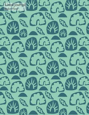 2c2b4] *D.o.w.n.l.o.a.d# Lined Journal Modern Floral: Medium Lined Journaling Notebook or Diary, Leaves on Green Cover, 8.5x11 -  *PDF^
