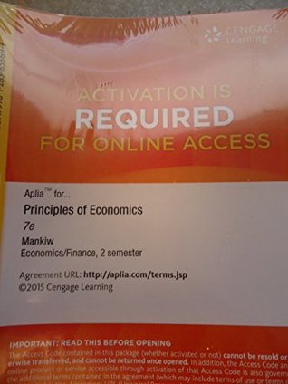 1eb7c] #D.o.w.n.l.o.a.d@ Principles of Economics - Aplia 2 Semesters Access - 7th edition - N. Gregory Mankiw !ePub%