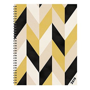 69121] ~D.o.w.n.l.o.a.d* Time Factory Geometric 9 x 11 January -December 2019 Large Weekly Monthly Planner (19-9781) -  %ePub*