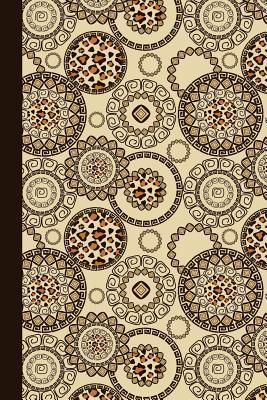 [d1563] @Full% ^Download~ Sketch Journal: Animal Print Mandala 6x9: Pages Are Lined on the Bottom Third with Blank Space on Top. -  ~PDF@