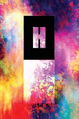 [2e65b] !R.e.a.d! Monogram h Notebook: Blank Journal Diary Memoir Log Logue -  !PDF#