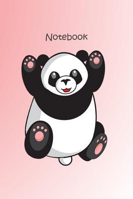 [662f3] *Full! ^Download@ Notebook: Cute Panda Pink Notebook for Girls - Wide Ruled Journal 190 Pages - Size 6 X9 -  #e.P.u.b!