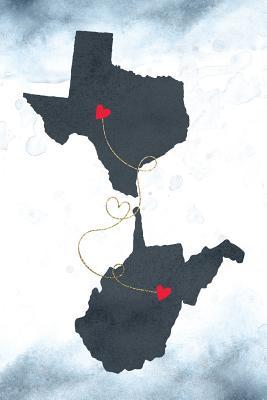 [36016] !R.e.a.d! Texas & West Virginia: Long Distance Out of State Notebook - Blank Lines -  ^e.P.u.b!