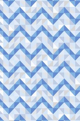 [4340f] ~F.u.l.l.# !D.o.w.n.l.o.a.d# Notebook: small two tone blue triangles 6 X 9 150 white pages with gray black lines 75 sheets for journaling or note taking, doodling, drawing, sketching in gloss soft cover -  %PDF^