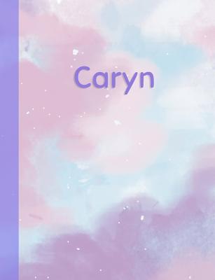 dc1c5] ~D.o.w.n.l.o.a.d^ Caryn: Personalized Composition Notebook - College Ruled (Lined) Exercise Book for School Notes, Assignments, Homework, Essay Writing. Pink Blue Purple Cover Art - Cloud Marble with Name -  *P.D.F#