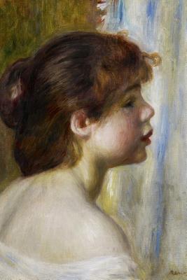 [63635] @Read^ !Online* Art Journal: Pierre-Auguste Renoir - Head of a Young Woman - Art Cover College Ruled Notebook - 110 Pages - Premium Art-Journals ~ePub@