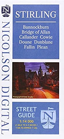 [9f1c6] !Read@ %Online~ Stirling Street Guide: Including Bannockburn, Bridge of Allan, Callander, Cowie, Coune, Dunblane, Fallin, Plean - Val Fry @ePub^