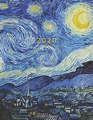 [3c66a] ~Full# %Download% 2020: Week To View With Hourly Schedule - Weekly Planner January - December - 8.5 x 11 Dated Agenda - Appointment Calendar - Organizer Book - Van Gogh Starry Night - Simple Thing *PDF@