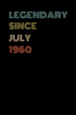 [a9635] %Read* Legendary Since July 1960 - Birthday Gift For 59 Year Old Men and Women Born in July 1960: Blank Lined Retro Journal Notebook, Diary, Vintage Planner - Clayka Publishing !ePub!